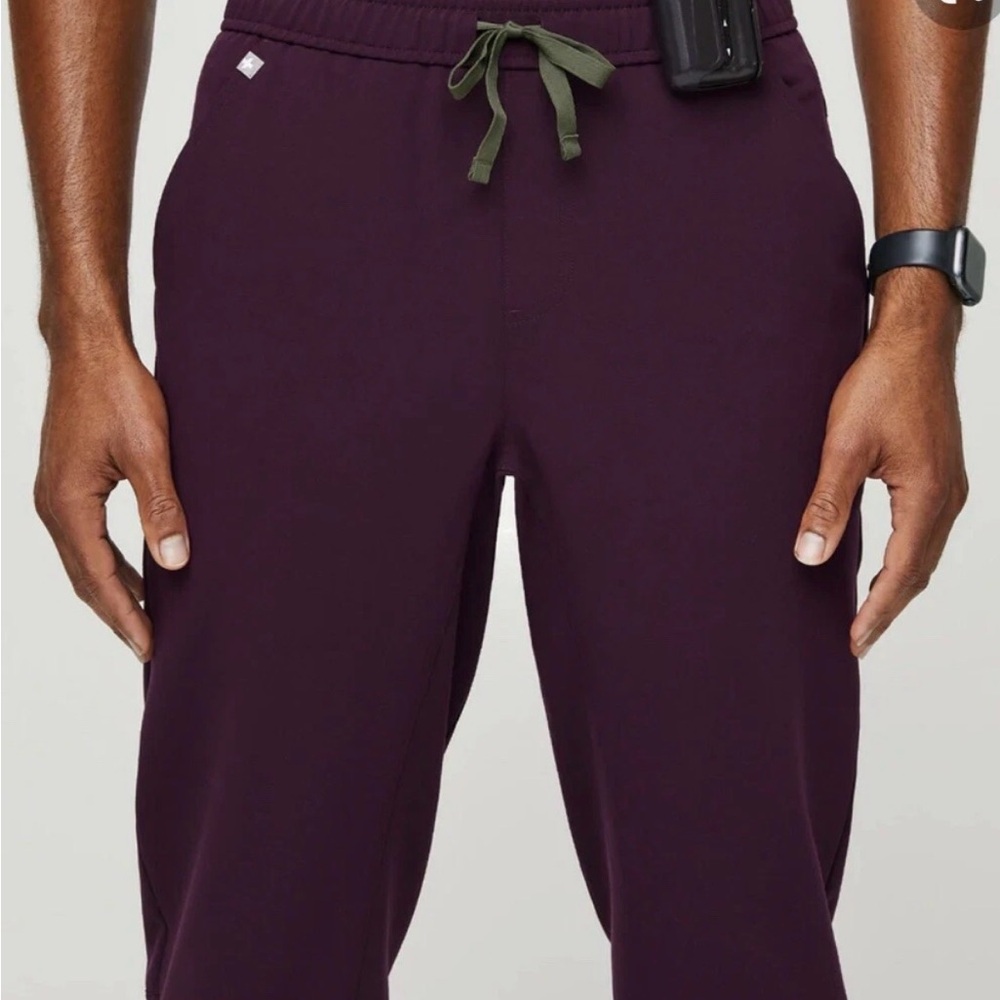 FIGS TANSEN JOGGER SCRUB PANTS -PO# 1960 DEEP PURPLE - Men’s (L/S) Large/Short